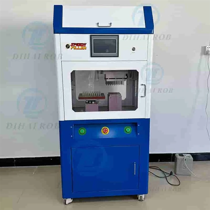 CBD THC Thick Oil Cartridge Filling Machine - High Capacity 100PCS/time