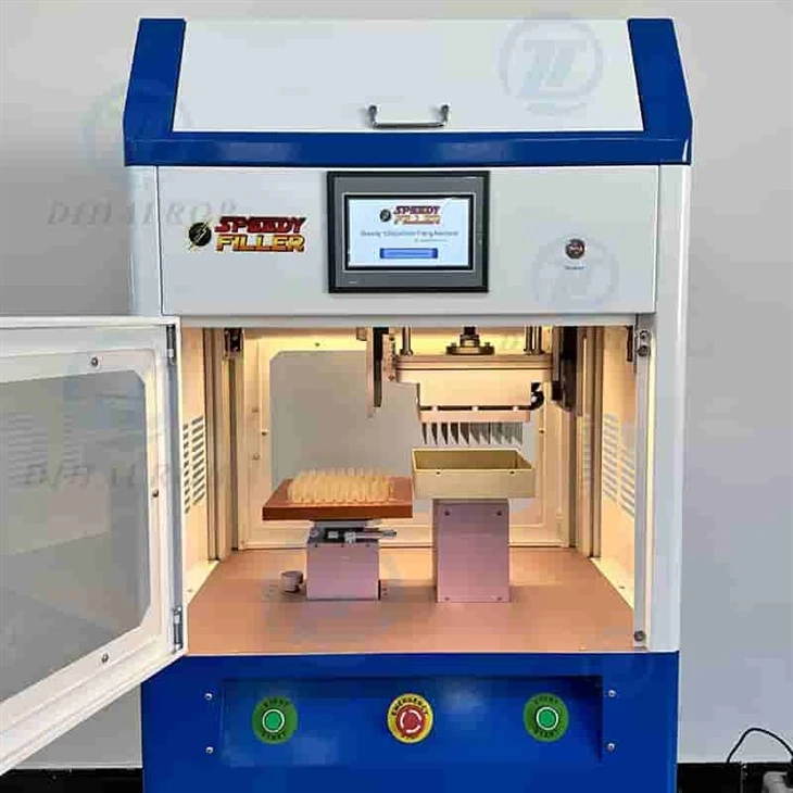 CBD THC Thick Oil Cartridge Filling Machine - High Capacity 100PCS/time